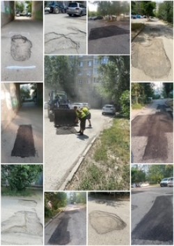 Округ 18. Продолжается ремонт внутриквартальных проездов
